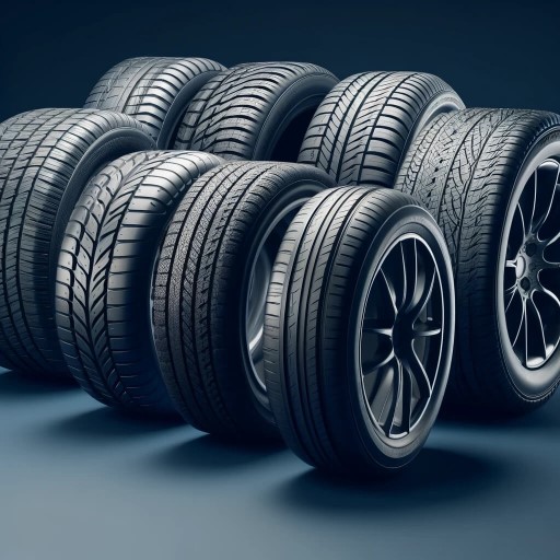 Sommerreifen verschiedener Marken wie Michelin, Bridgestone, Continental